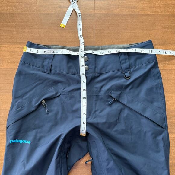 Patagonia | Men’s Navy Blue Snowshot Snow Pant H2NO Winter Recco Performance Ski - Picture 13 of 14